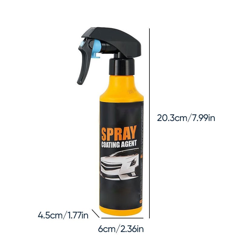 Rengjørings- og pleiespray for billakk