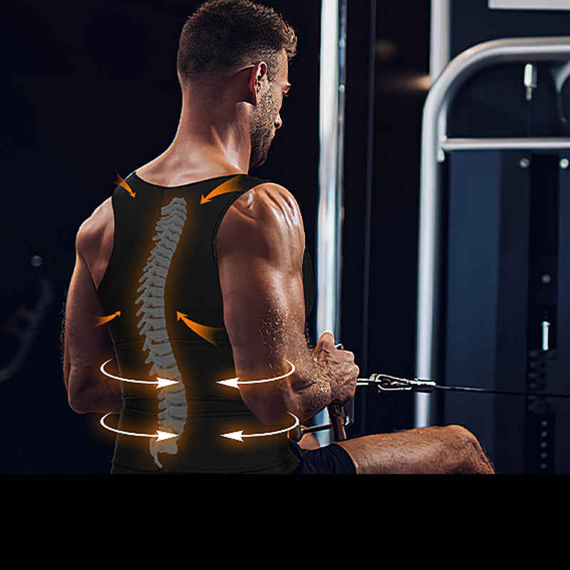 Slankende Neopren Treningsvest for Menn