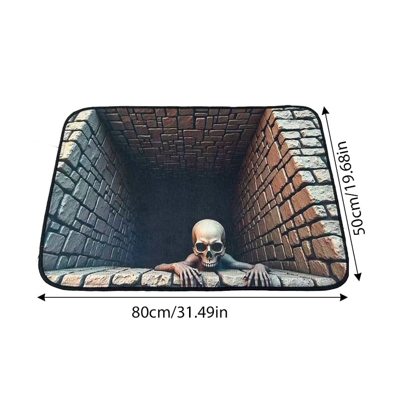 Halloween Skrekk Velkomstmatte