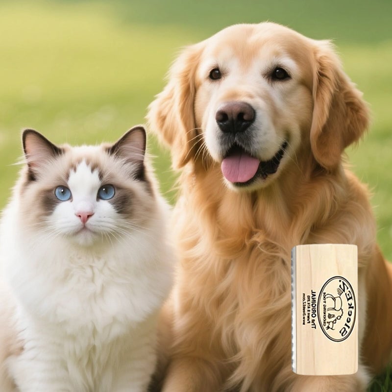 Wooden Pet Grooming Brush