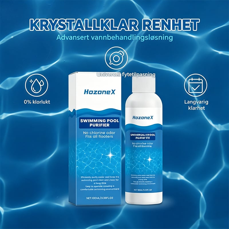 Væske for Bassengvannrensing