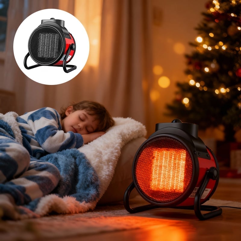 Kraftig bærbar varmekanon