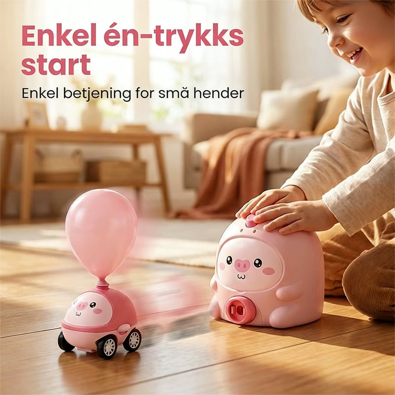 Luftdrevet Billeketøy