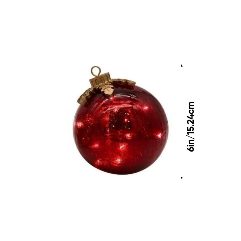 Glass Bordplate Julepynt