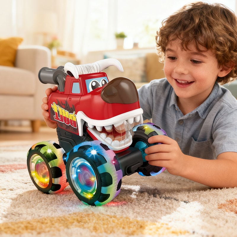 Glødende Monster Big Foot Lekebil