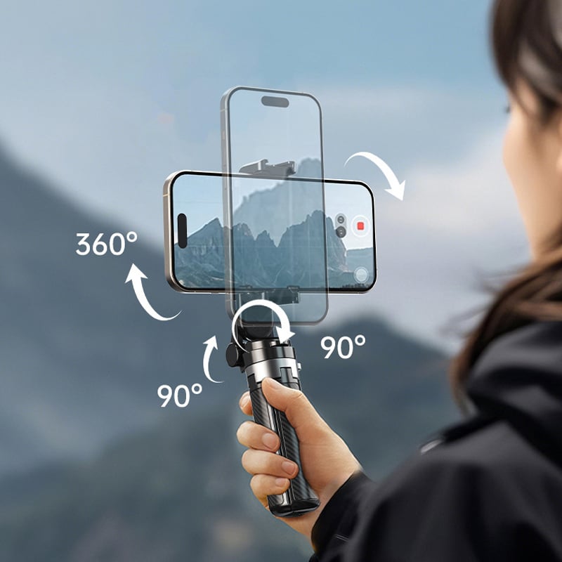 Mini Bærbar Bluetooth-Selfiestang