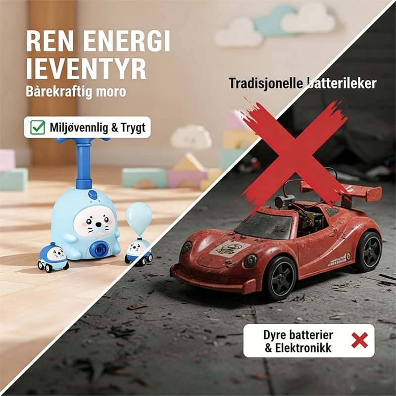 Luftdrevet Billeketøy