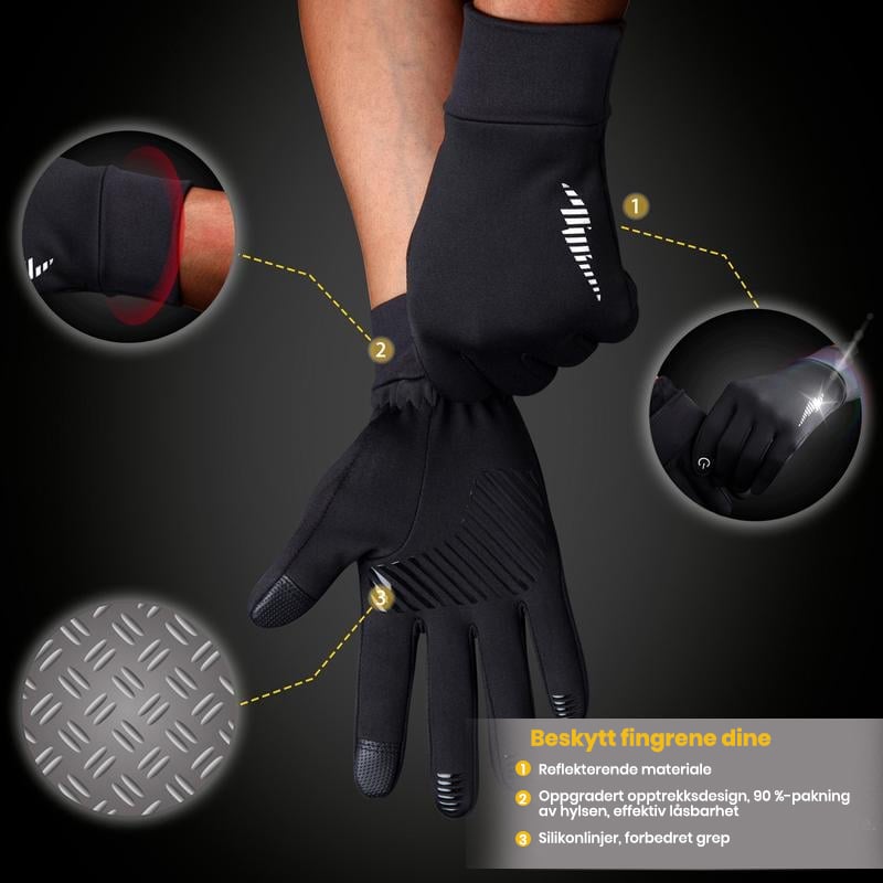 Varme Sykling Touch-Skjerm Hansker