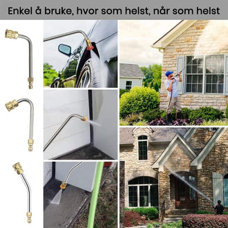 Saker Høytrykksspyler Forlengelsesstavsett