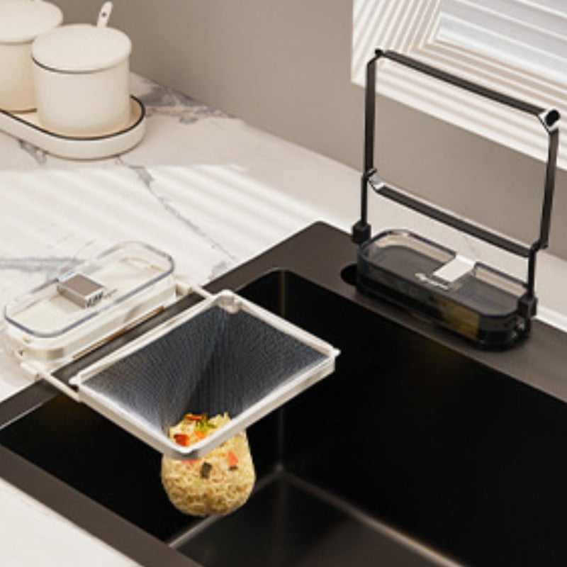 Praktisk kjøkkenvask søppel filter stativ