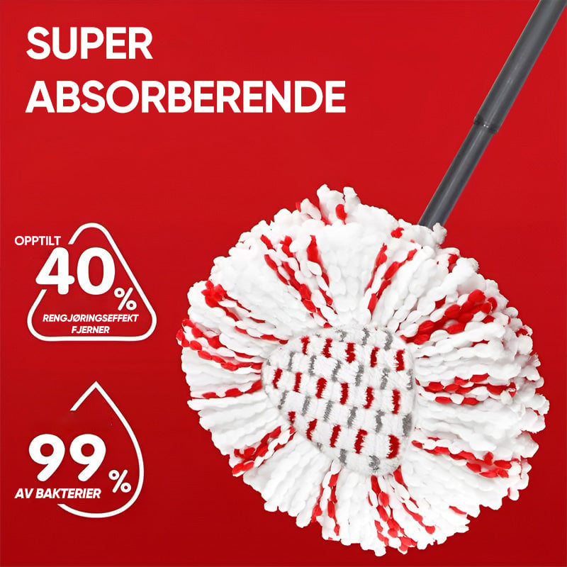 Mikrofiber Spinn Moppehode
