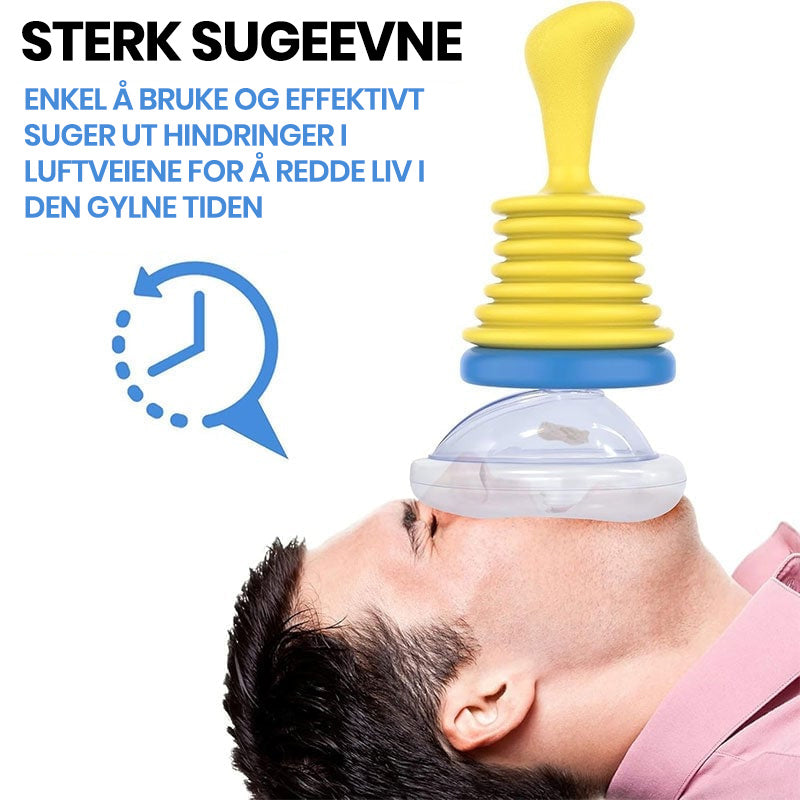 Vitalkapasitetstrener + anti-kvelningsenhet