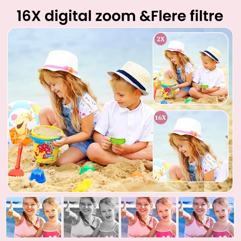 Oppgradert FHD 1080P digitalkamera