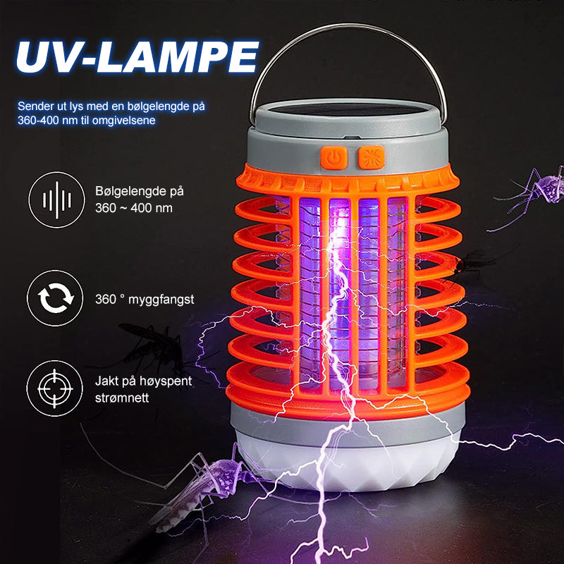 Mygg- og insektdreperlampe for innendørs og utendørs camping