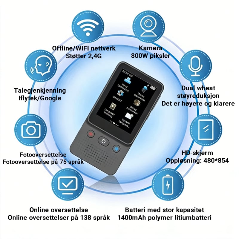 T2 Smart Oversetter