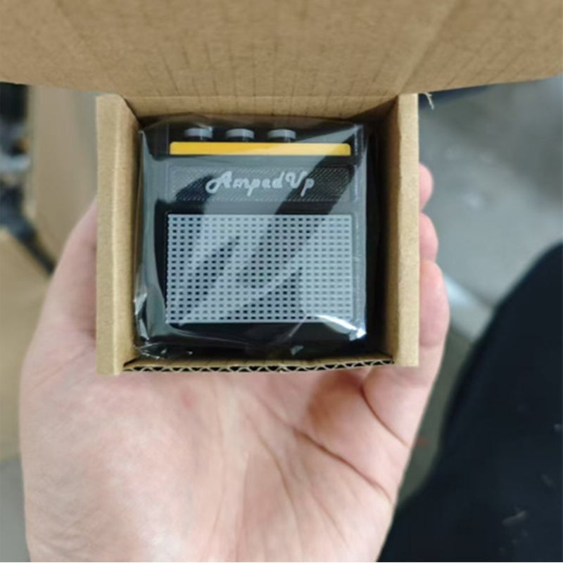 Mini Gitarforsterker Plekterholder