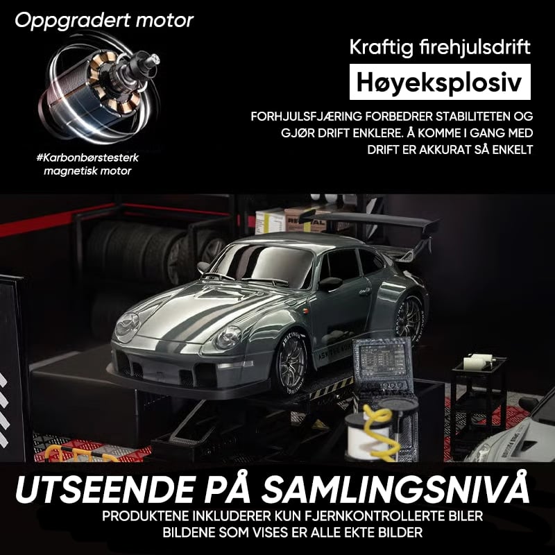 Fjernstyrt Driftbil med Høy Hastighet