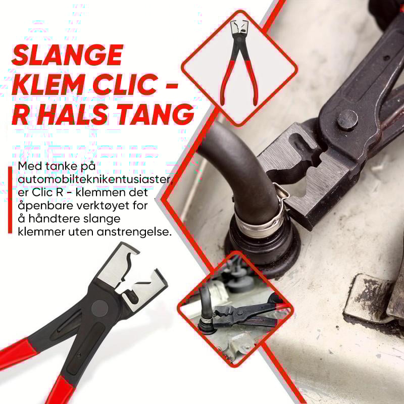 Slangeklemme og Drivstoffslange Verktøysett