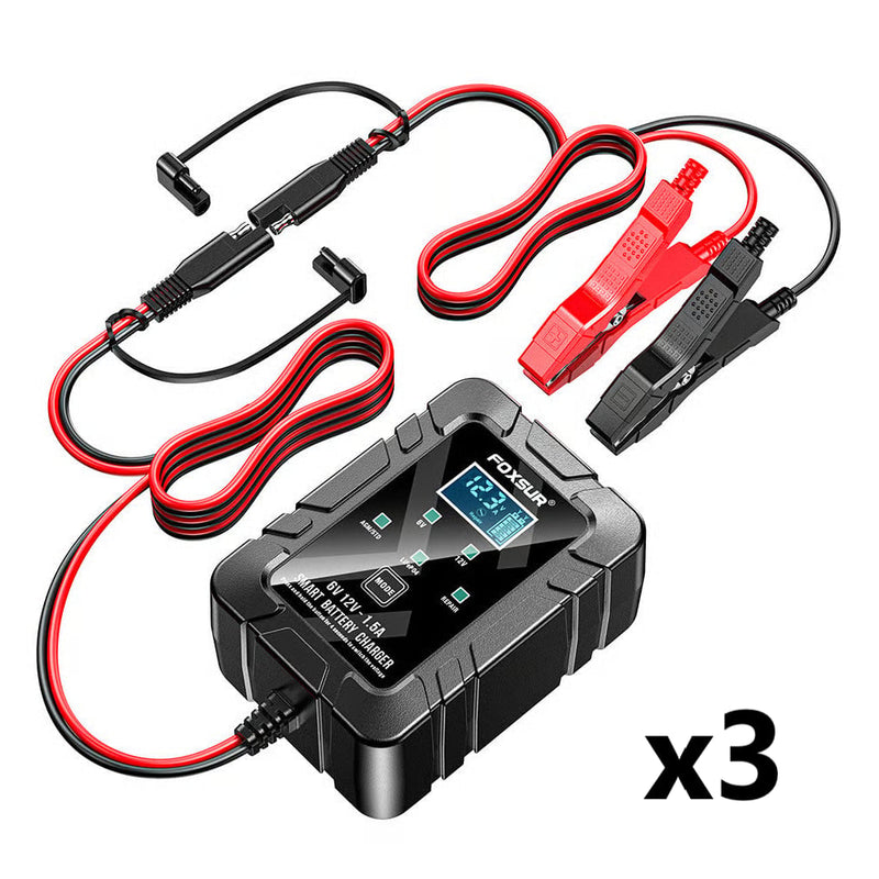 6v 12v Automatisk Intelligent Gjenkjenning