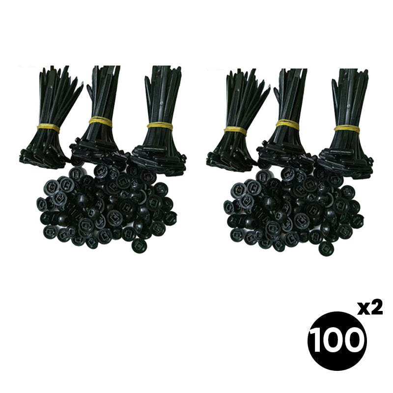 Nylon Universell kabelbåndspenne