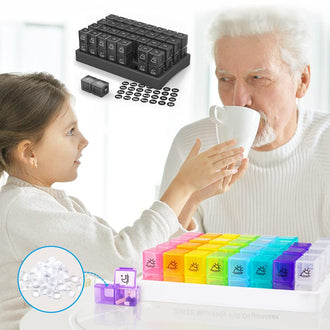 32 rom 31-dagers plast medisinboks