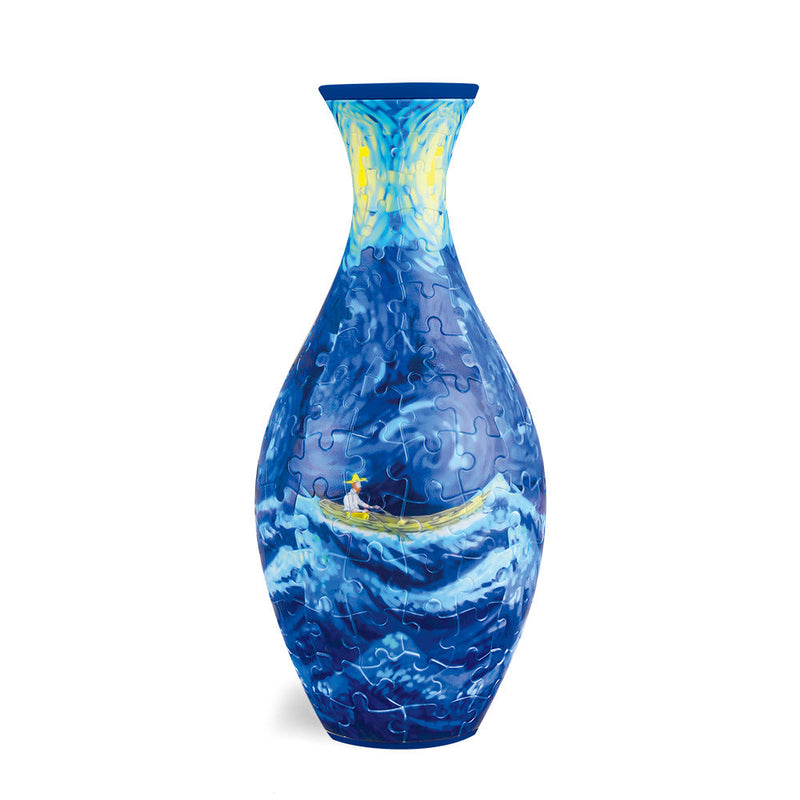 3D Art Puzzle Vase - En gave til folk som elsker kunst