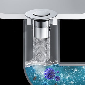 Vask avløpssil hårfanger