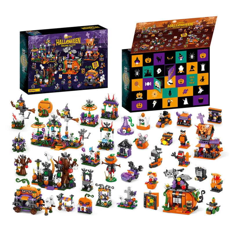 Halloween Byggekloss Blindboks