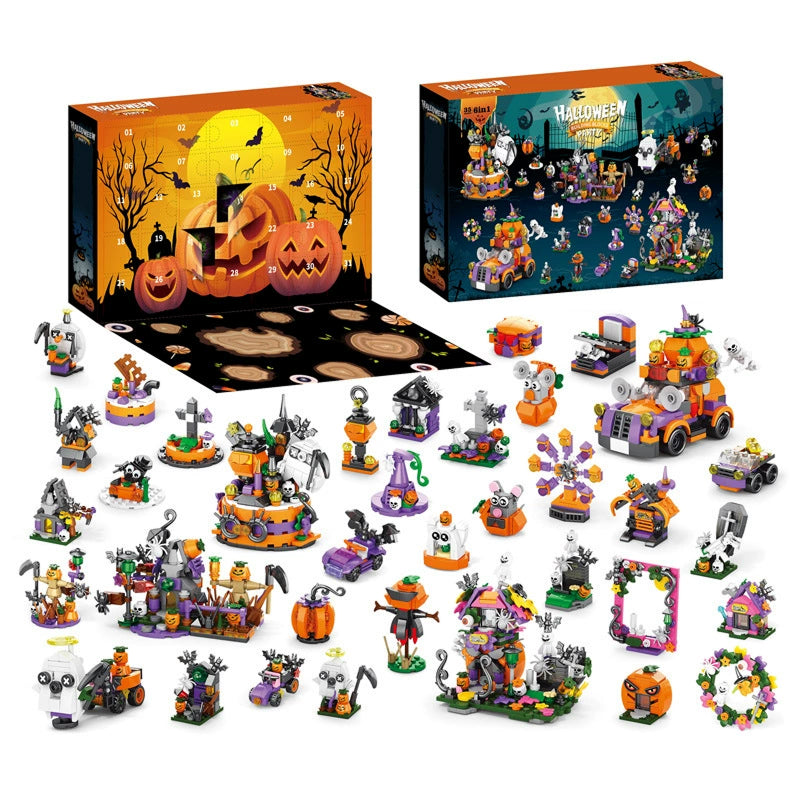 Halloween Byggekloss Blindboks