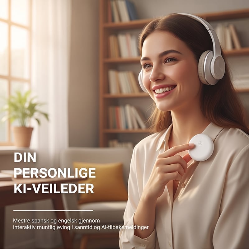AI Sanntids Språkpraksis-Ledsager