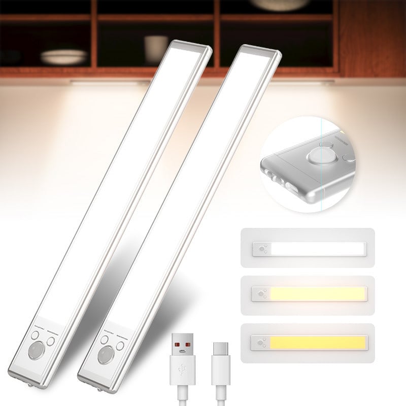 Oppladbare LED-lys med Bevegelsessensor