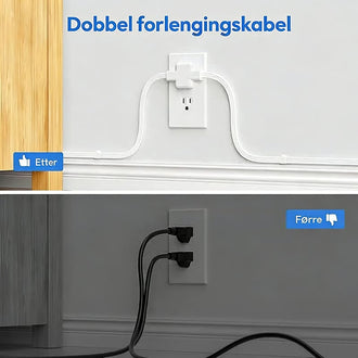 6-i-1 Dobbelt Forlengelsesstrømkort