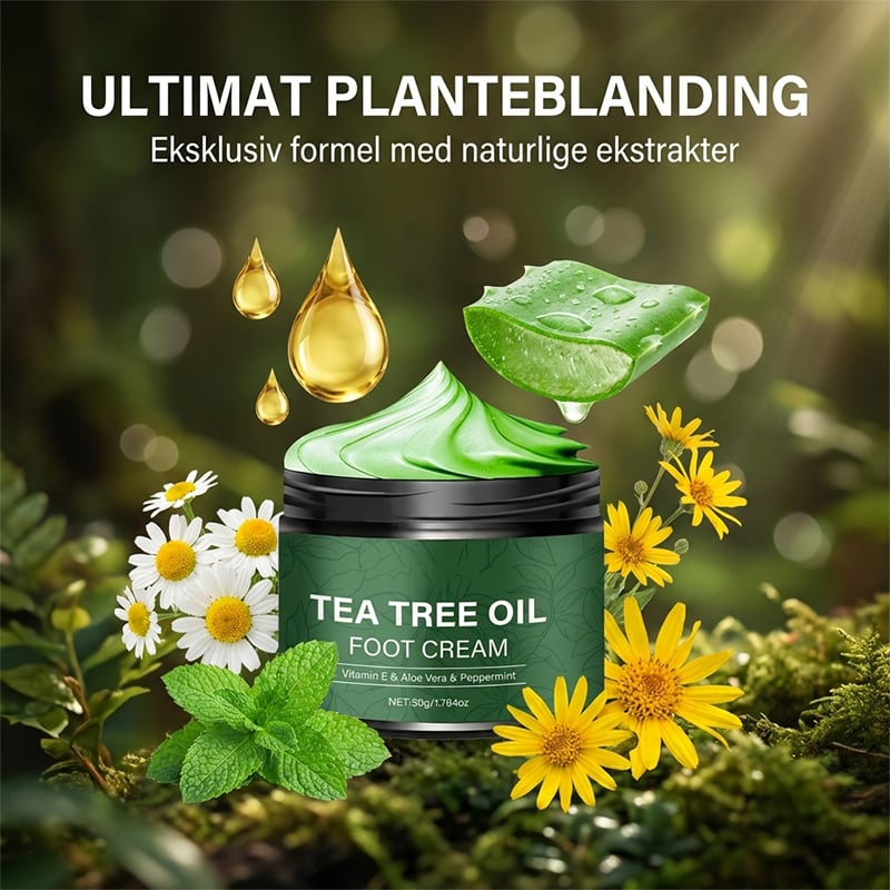 Tea Tree Olje Fotkrem