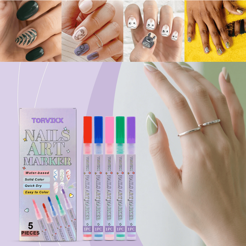 Sale20 - Sett med Neglekunstpenner