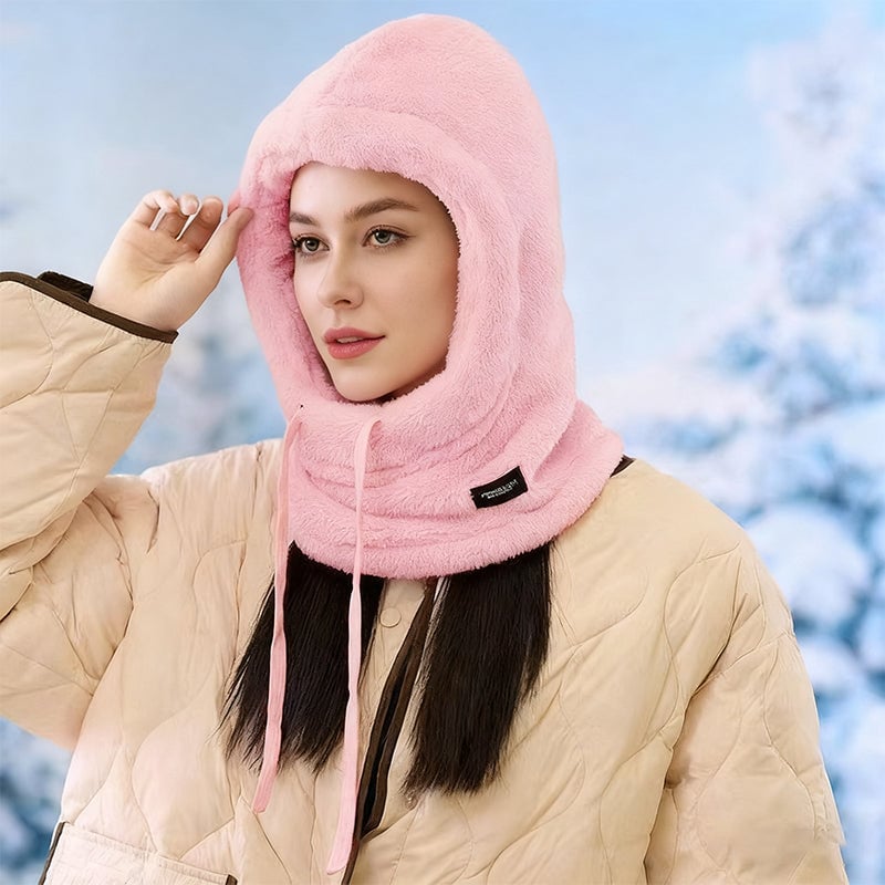 Autumn Winter All-in-one Velvet Thickened Windproof Earmuffs