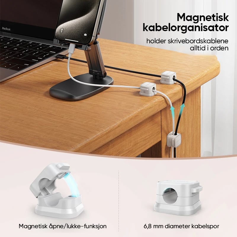 Magnetisk Kabelholder