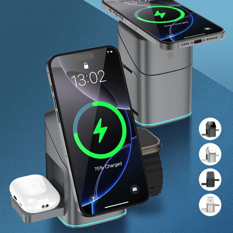 Aless™  3-in-1 Wireless Fast Charging Charger