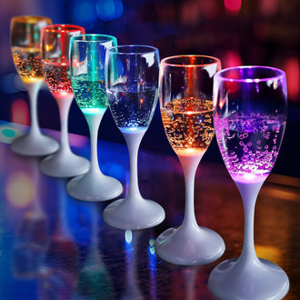 Luminous Champagne Glass