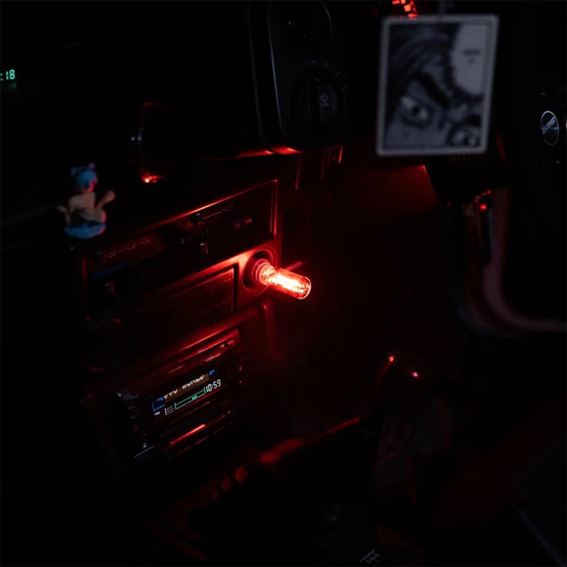 USB Glass Nattlys