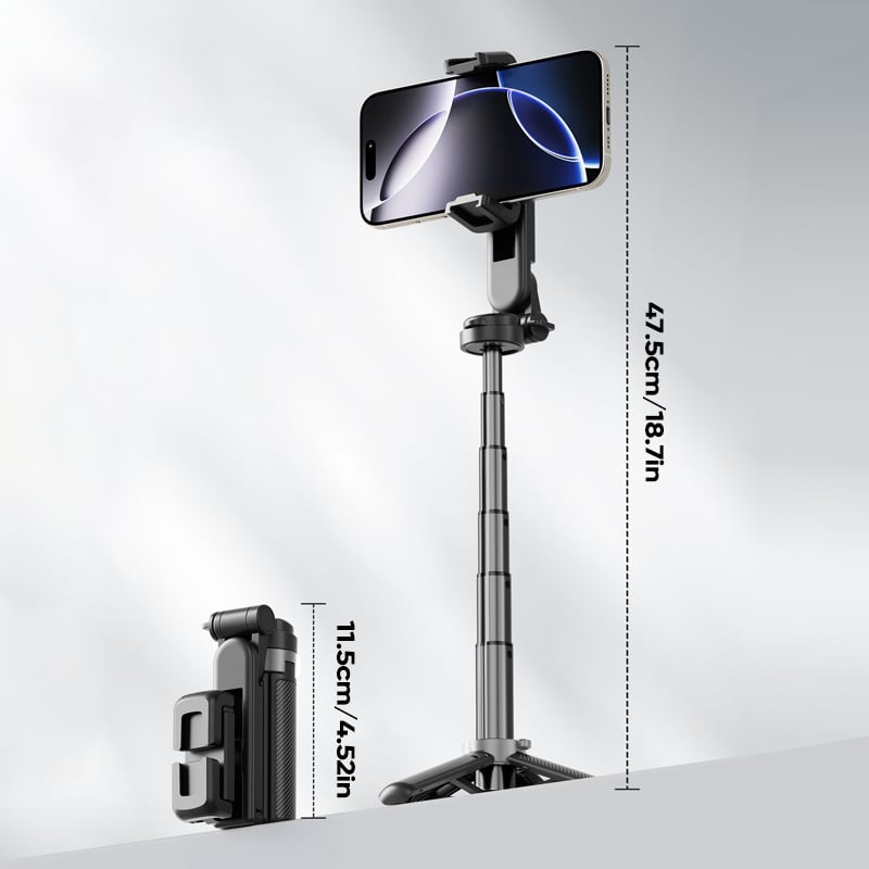 Mini Bærbar Bluetooth-Selfiestang