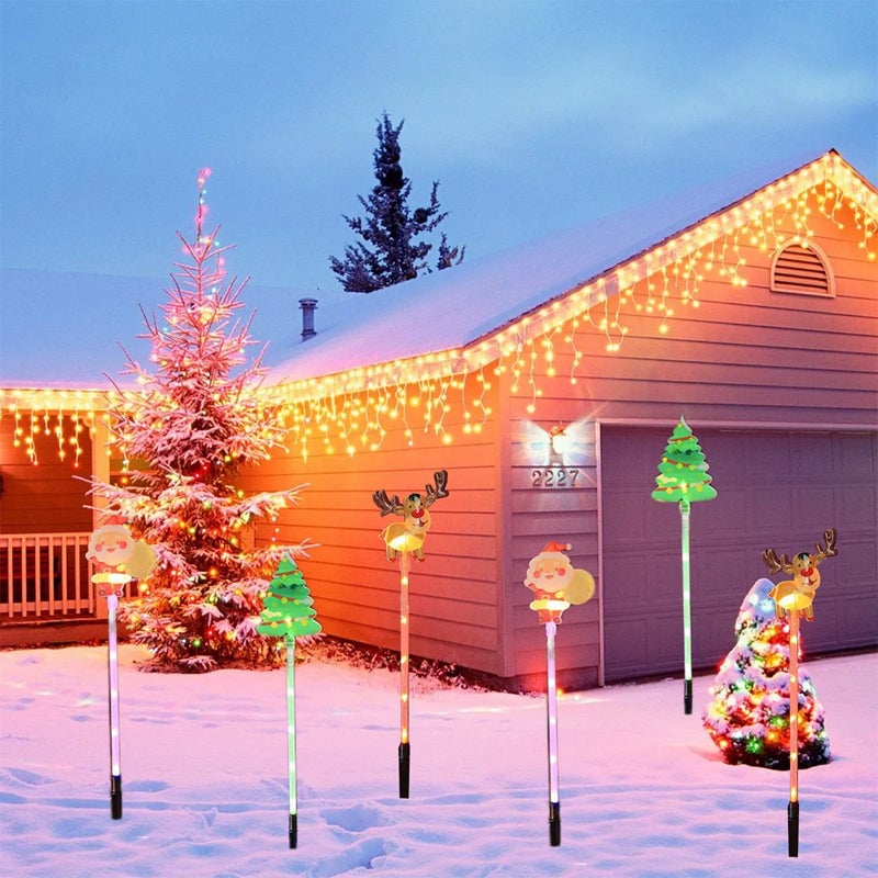 Solcelledrevet Julestemningslys