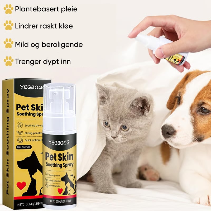 Kjæledyrs Hudbehandlingsspray