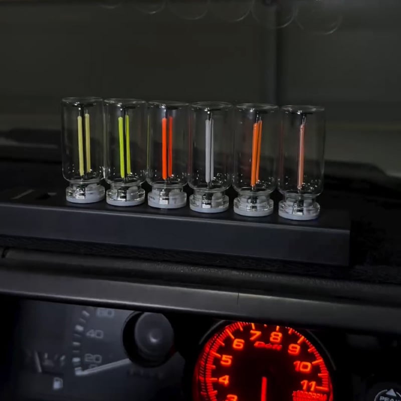 USB Glass Nattlys