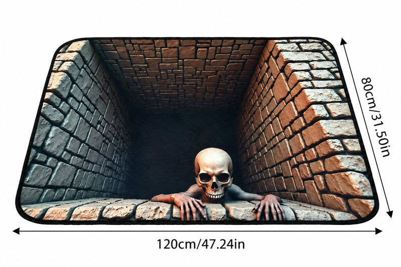 Halloween Skrekk Velkomstmatte