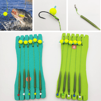 Høystyrke fiskekroker med kamuflasje PE-line