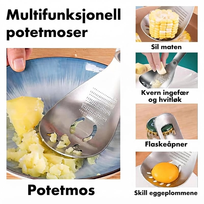 Multifunksjons Kokeskje