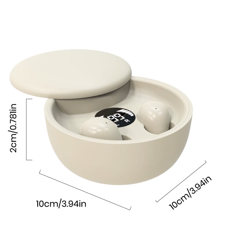 Mini Usynlige Hodetelefoner 🎧✨