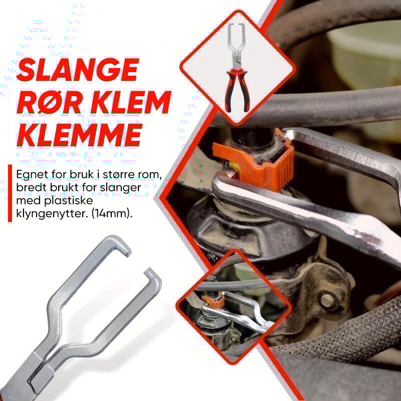 Slangeklemme og Drivstoffslange Verktøysett