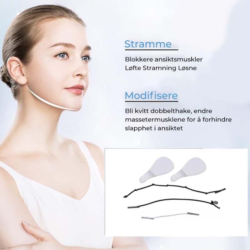 Oppstrammende formende effektiv ansiktsløftningsplaster