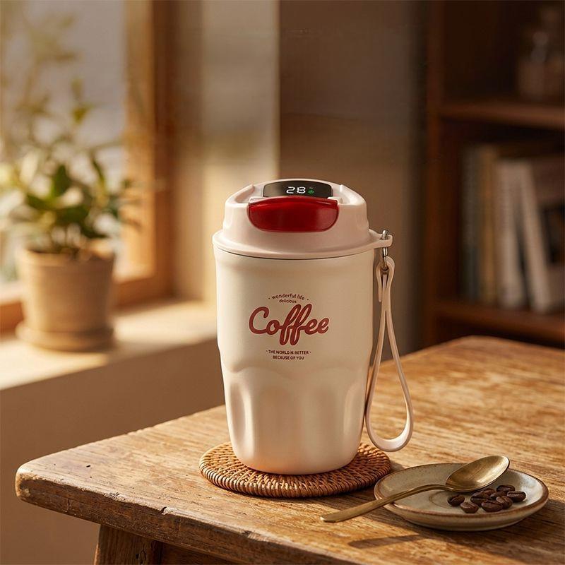 Isolert Reisekrus i Rustfritt Stål for Kaffe